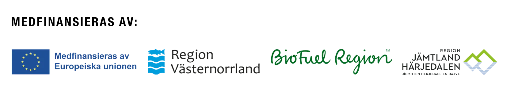 Projektet Förnybart 2030 arbetar för att öka takten på klimatomställningen av den tunga trafiken i Jämtlands och Västernorrlands län. Projektet leds av Energikontoret Region Jämtland Härjedalen tillsammans med BioFuel Region och Energikontoret Västernorrland. Projektet finansieras av EU:s regionalfond, Region Jämtland Härjedalen, Region Västernorrland och BioFuel Region.