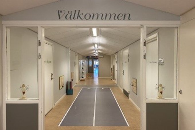 Interiör från Barnmottagningen