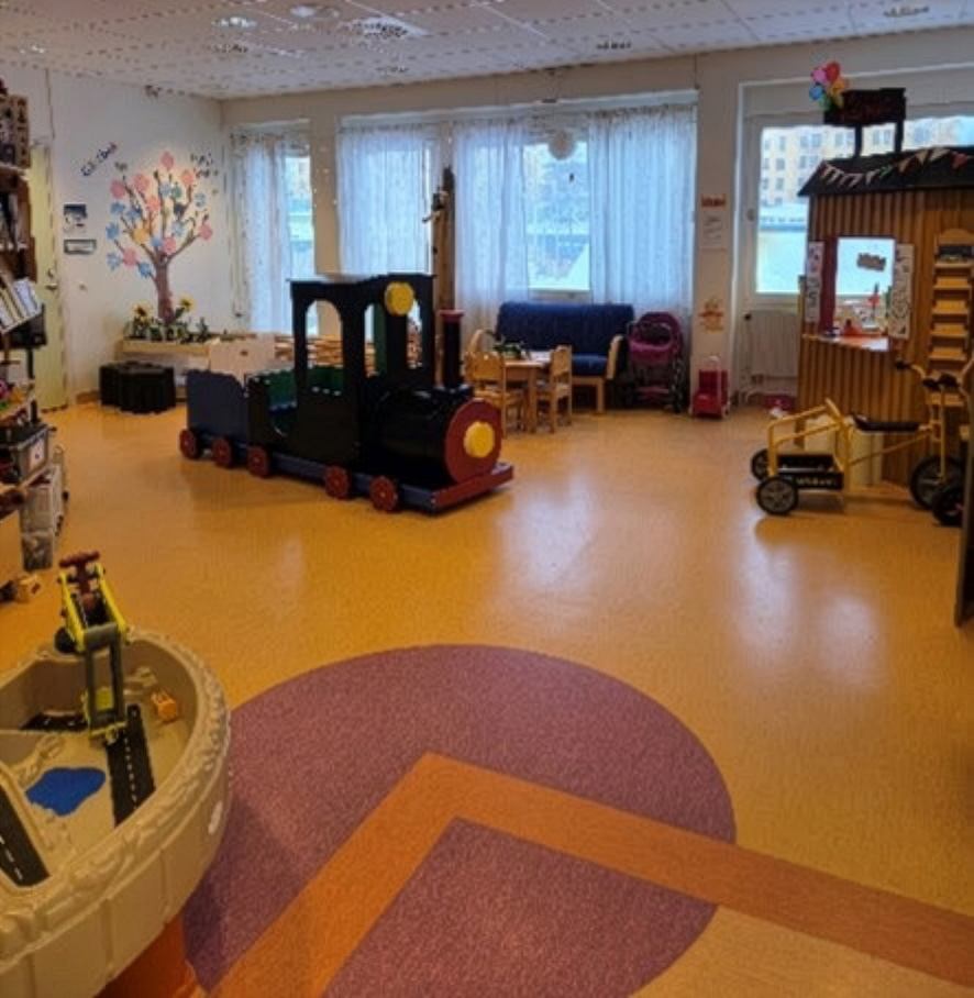 Interiörbild från Lekterapin