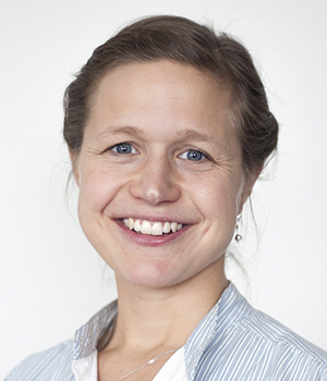 Porträttbild på en kvinna.