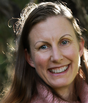 Porträttbild på en kvinna.