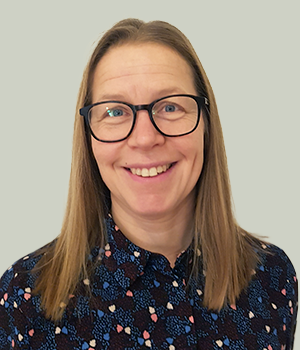 Porträttbild på en kvinna.