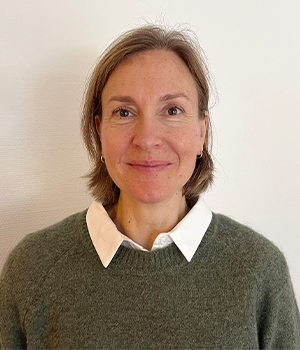 Porträttbild på en kvinna.