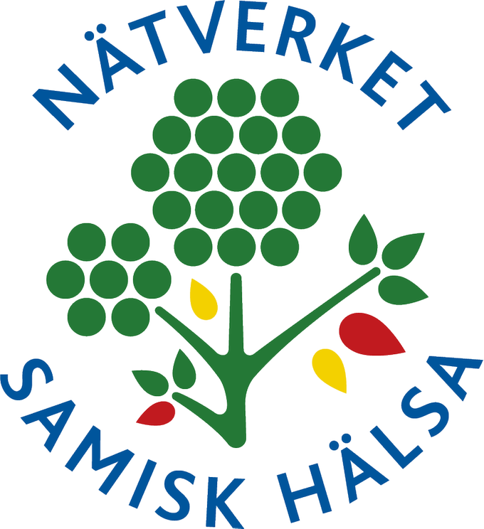 Nätverkets logotyp är en grön stjälk av kvanne med nätverkets namn i en cirkel med blå text runt om. Stjälken har röda och gula blad. Samma färger finns i den samiska flaggan.
