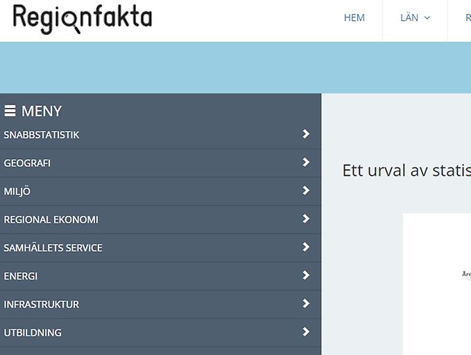 Logga till regionfakta.com